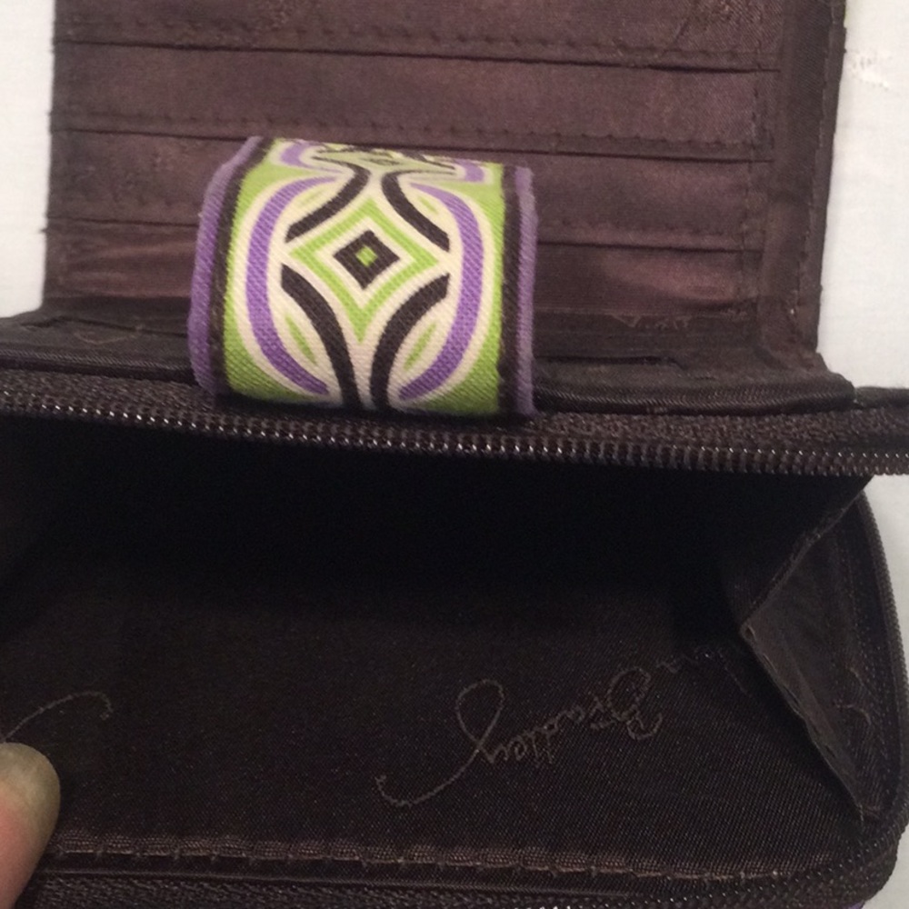 Vera Bradley Purple Punch Wallet - Picture 4 of 4